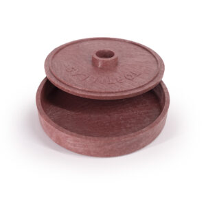 Tortilla Server - 7” diameter x 1” deep, Raspberry