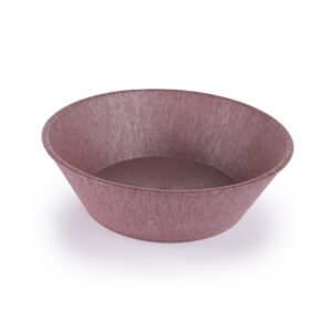 Serving Basket - 8" Small Round, Raspberry