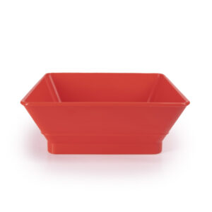 Serving Basket - 7" Small Square, Red Chile
