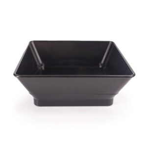 Serving Basket - 9" Large Square, Black Bean