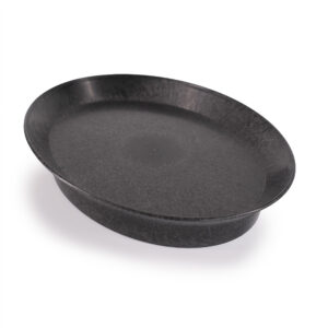 Deli Server - 11" Oval, Charcoal