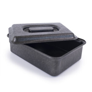 Tamale/Multi-Use Server - 10" x 7" x 4" deep, Charcoal