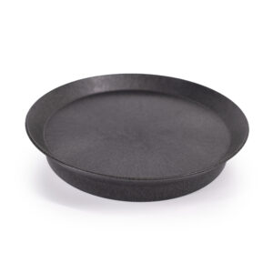 Deli Server - 12" Round, Charcoal