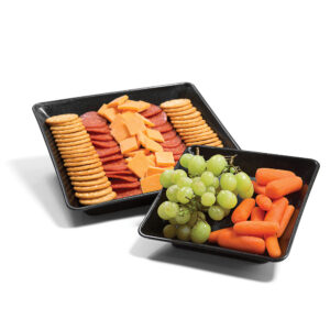 Deli Server - 10" Square, Charcoal